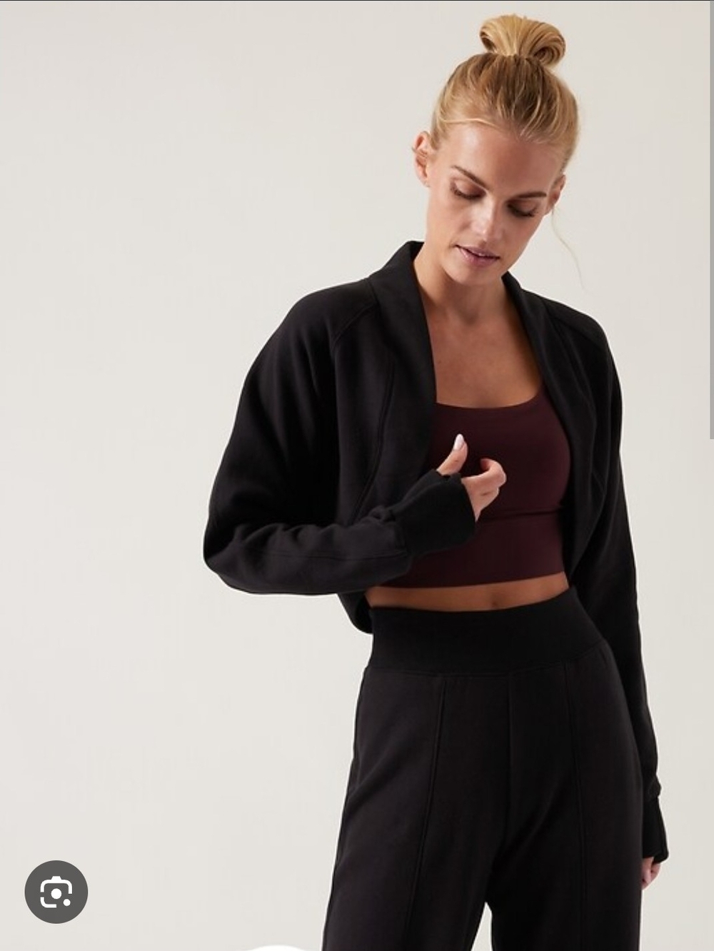 Athleta Retroplush Wrap (Cropped Open Cardigan/Bolero/Shrug)